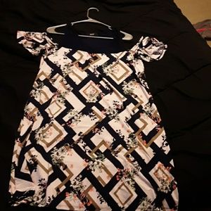Size Large Shoulderless Dress